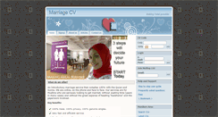 Desktop Screenshot of marriagecv.com